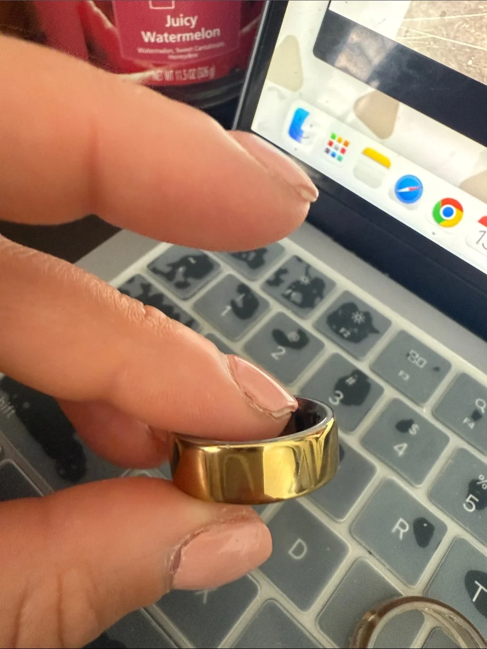 Oura Gold size 9 Smart Ring Gen 4